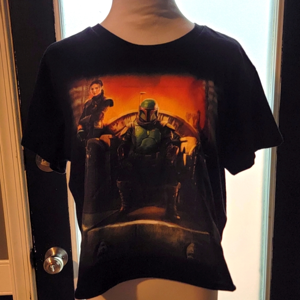 Book of boba fett M crop top